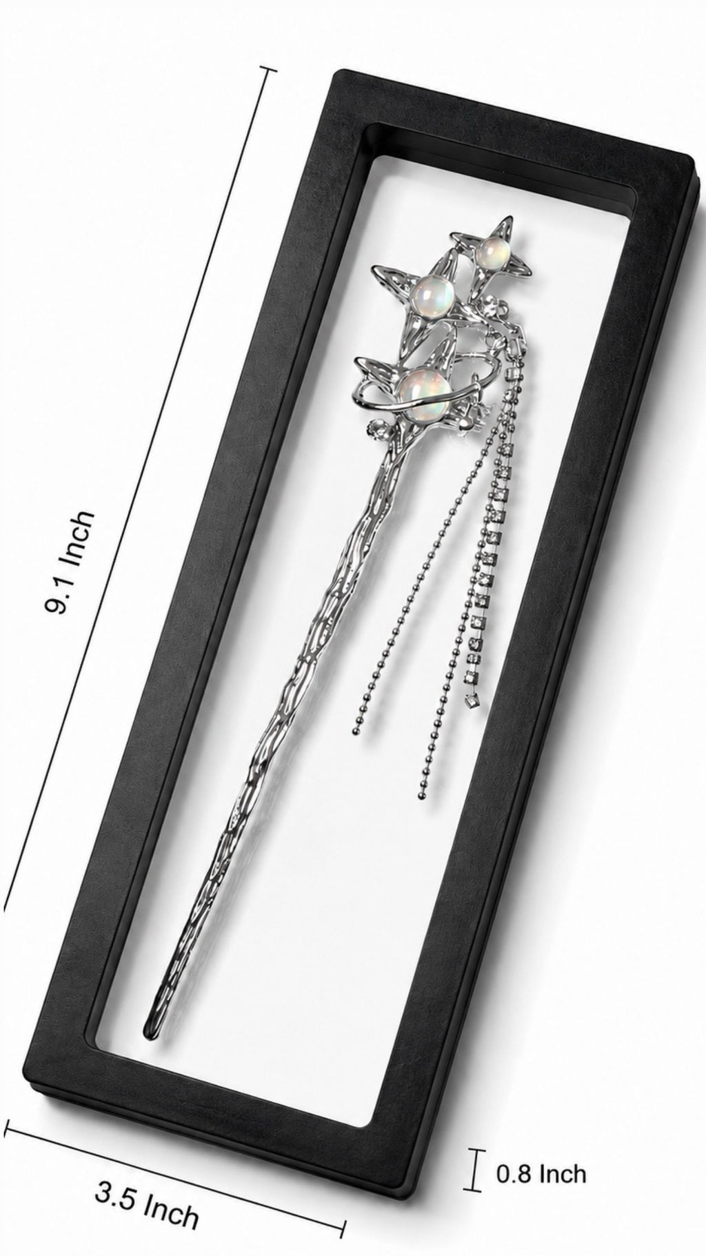 Celestial Star Hairpin & Bookmark