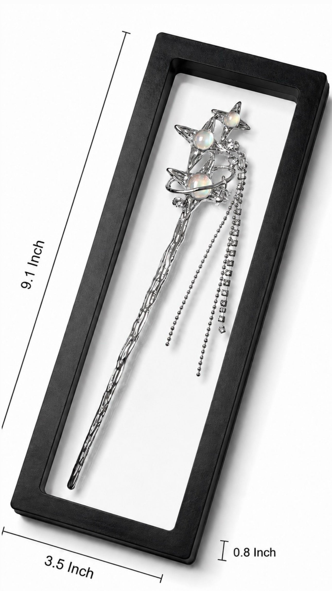 Celestial Star Hairpin & Bookmark